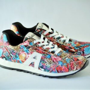 Multicolored Low Top Sneakers